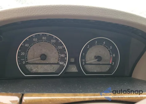 2003 BMW 745 Li z USA, uszkodzony, nr VIN WBAGN63473DR11860